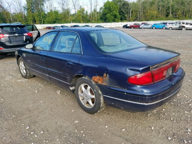 2G4WB55K4Y1142035 - 2000 BUICK REGAL LS BLUE photo 3