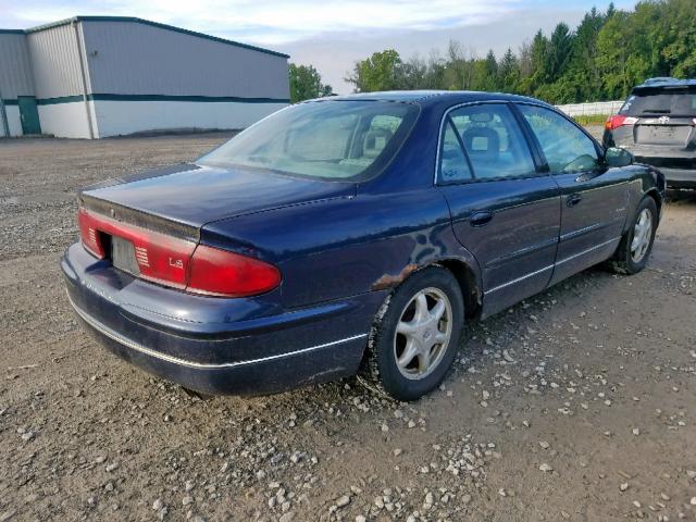 2G4WB55K4Y1142035 - 2000 BUICK REGAL LS BLUE photo 4