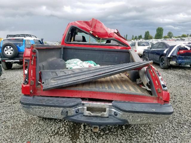 1FTSW31P94EA88804 - 2004 FORD F350 SRW S RED photo 9