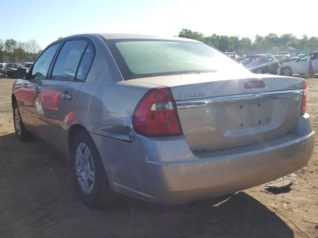 1G1ZS51F66F102483 - 2006 CHEVROLET MALIBU LS თაფლისფერი ფოტო 3