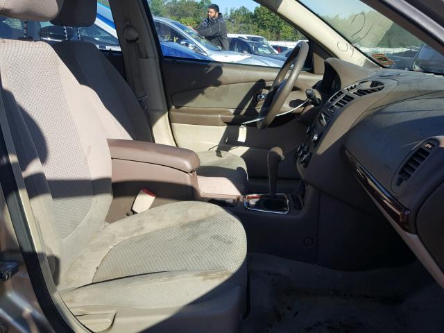 1G1ZS51F66F102483 - 2006 CHEVROLET MALIBU LS თაფლისფერი ფოტო 5