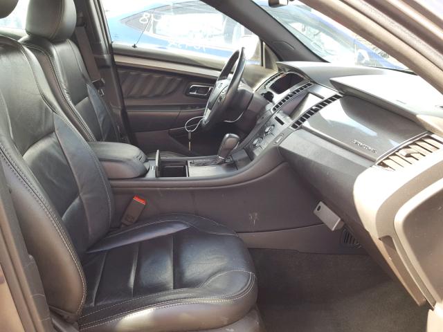 1FAHP2E8XEG110406 - 2014 FORD TAURUS SEL GRAY photo 5