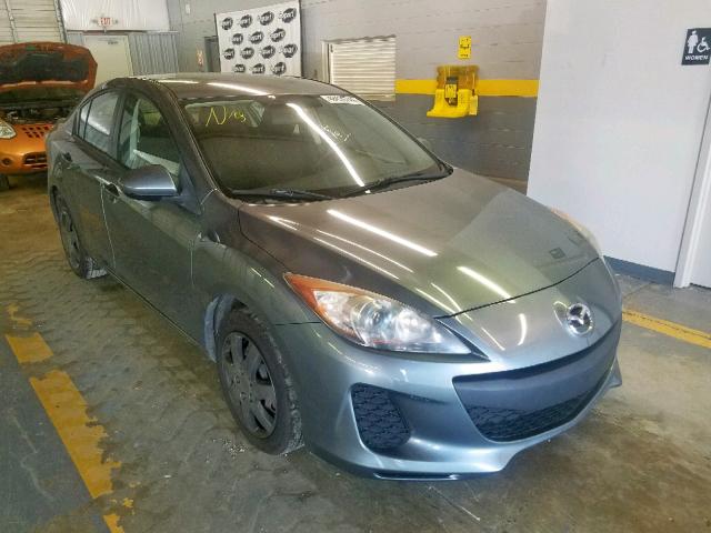 JM1BL1U73D1716629 - 2013 MAZDA 3 I GRAY photo 1