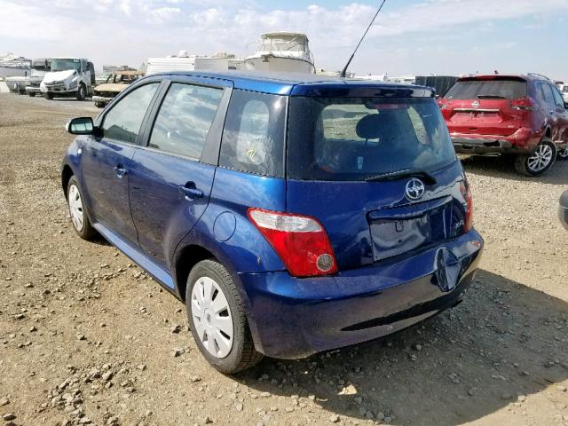 JTKKT624565020462 - 2006 TOYOTA SCION XA BLUE photo 3