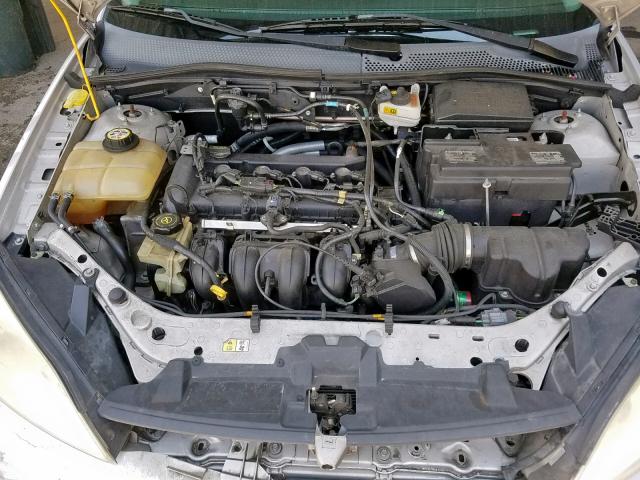 1FAFP34N27W266632 - 2007 FORD FOCUS ZX4 SILVER photo 7