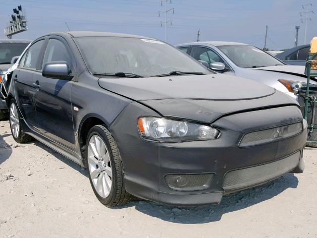 JA3AU86W19U003710 - 2009 MITSUBISHI LANCER GTS GRAY photo 1