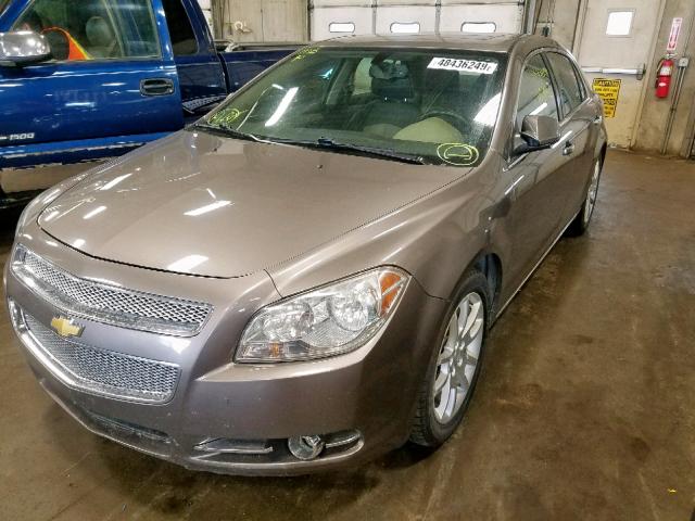 1G1ZE5E09CF161519 - 2012 CHEVROLET MALIBU LTZ ყავისფერი ფოტო 2