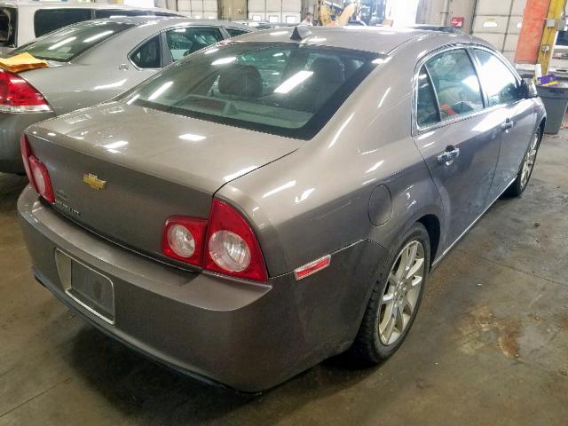 1G1ZE5E09CF161519 - 2012 CHEVROLET MALIBU LTZ ყავისფერი ფოტო 4