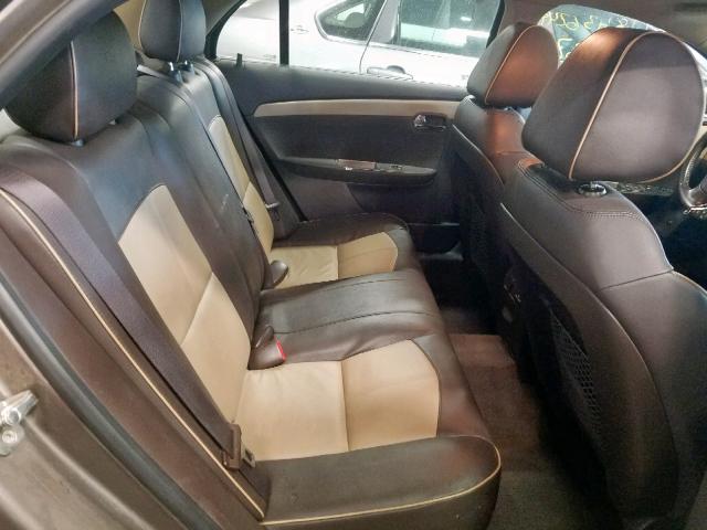 1G1ZE5E09CF161519 - 2012 CHEVROLET MALIBU LTZ ყავისფერი ფოტო 6