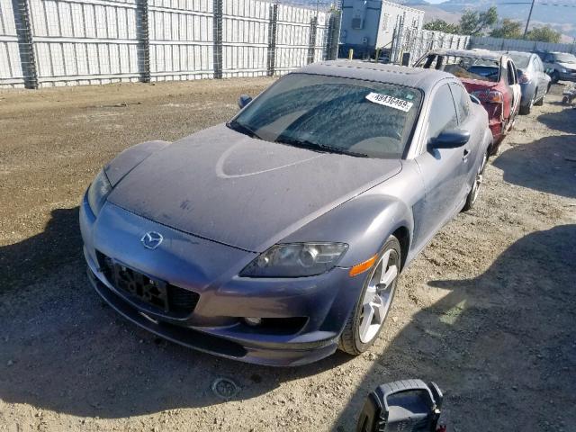 JM1FE173160200573 - 2006 MAZDA RX8 GRAY photo 2