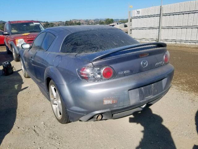 JM1FE173160200573 - 2006 MAZDA RX8 GRAY photo 3