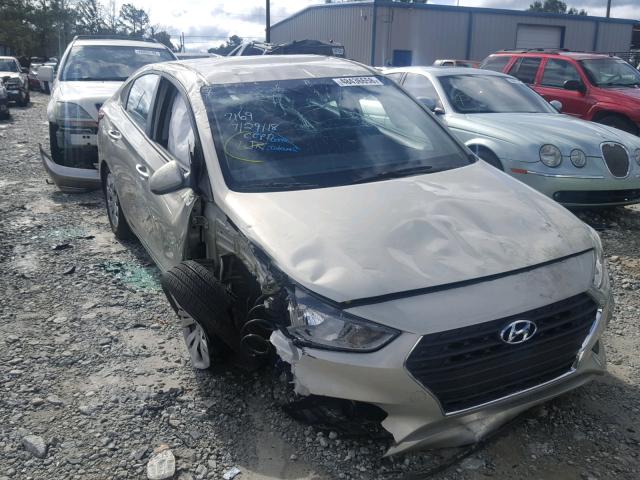 3KPC24A38JE027169 - 2018 HYUNDAI ACCENT SEL SILVER photo 1