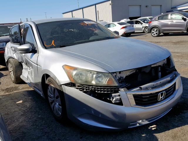 1HGCP26398A126144 - 2008 HONDA ACCORD LX SILVER photo 1