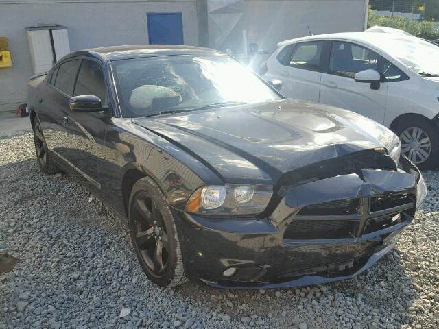 2C3CDXHG9CH300491 - 2012 DODGE CHARGER SX BLACK photo 1