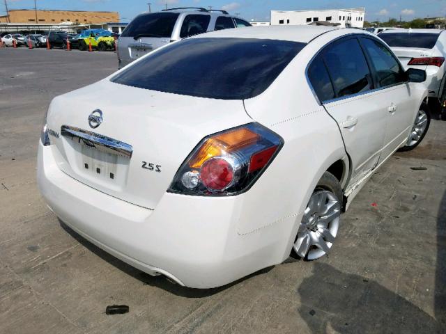 1N4AL2AP2CN475343 - 2012 NISSAN ALTIMA BAS WHITE photo 4