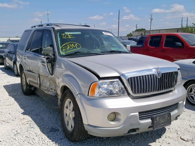 5LMFU27R64LJ29467 - 2004 LINCOLN NAVIGATOR SILVER photo 1