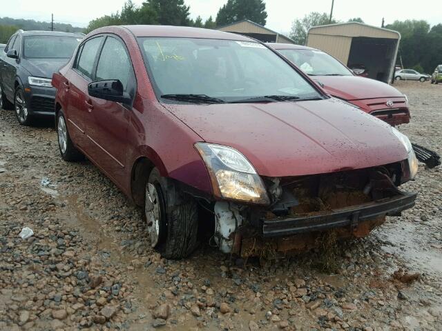 3N1AB6AP2CL630013 - 2012 NISSAN SENTRA 2.0 BURGUNDY photo 1