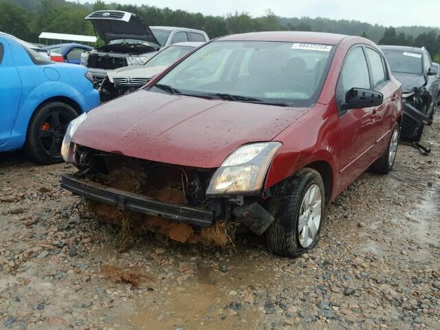 3N1AB6AP2CL630013 - 2012 NISSAN SENTRA 2.0 BURGUNDY photo 2