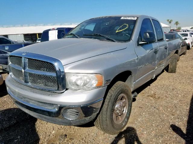 1D7KU28D14J294028 - 2004 DODGE RAM 2500 S ვერცხლისფერი ფოტო 2