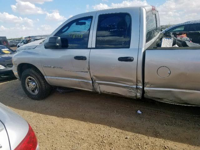 1D7KU28D14J294028 - 2004 DODGE RAM 2500 S ვერცხლისფერი ფოტო 9
