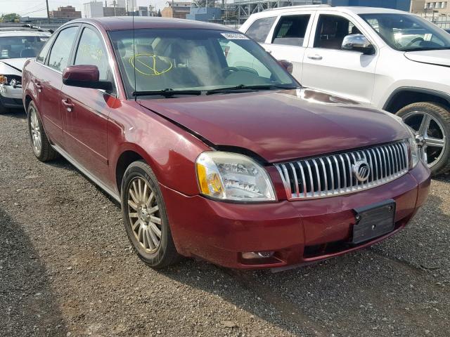 1MEFM42195G607345 - 2005 MERCURY MONTEGO PR მუქწითელი ფოტო 1
