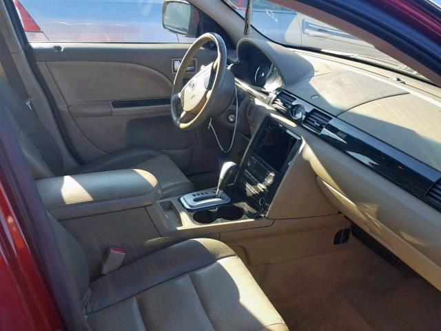 1MEFM42195G607345 - 2005 MERCURY MONTEGO PR მუქწითელი ფოტო 5