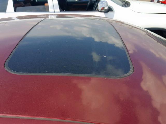 1MEFM42195G607345 - 2005 MERCURY MONTEGO PR მუქწითელი ფოტო 9