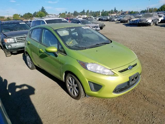 3FADP4EJ7BM122186 - 2011 FORD FIESTA SE GREEN photo 1