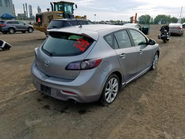 JM1BL1M5XB1488124 - 2011 MAZDA 3 S SILVER photo 4