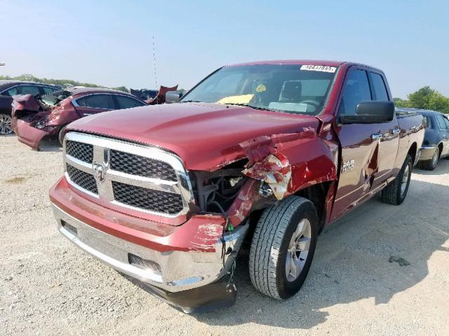 1C6RR6GP7DS637228 - 2013 RAM 1500 SLT RED photo 2