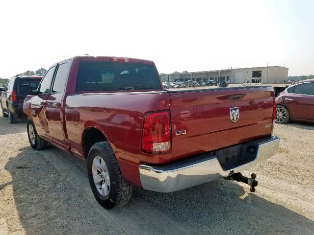 1C6RR6GP7DS637228 - 2013 RAM 1500 SLT RED photo 3