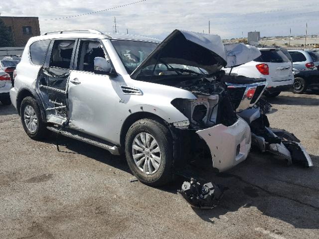 JN8AY2NC5H9509332 - 2017 NISSAN ARMADA SV SILVER photo 1