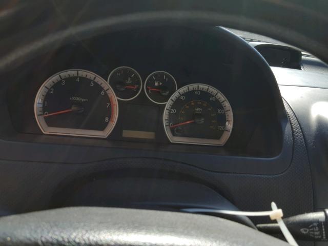 KL1TD6DE7AB052281 - 2010 CHEVROLET AVEO LS SILVER photo 8