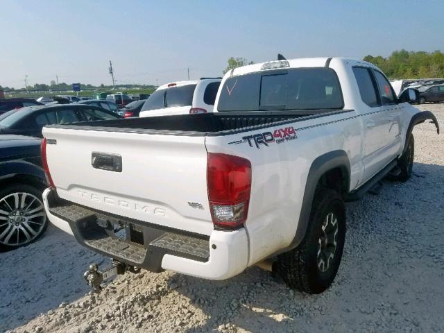 5TFDZ5BN9HX028945 - 2017 TOYOTA TACOMA DOU WHITE photo 4