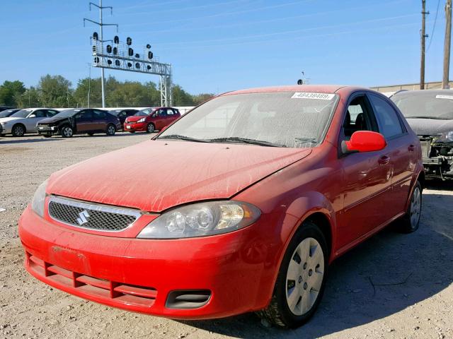 KL5JD66Z87K511266 - 2007 SUZUKI RENO BASE RED photo 2