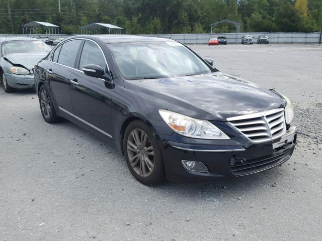 KMHGC46F29U042020 - 2009 HYUNDAI GENESIS 4. BLACK photo 1