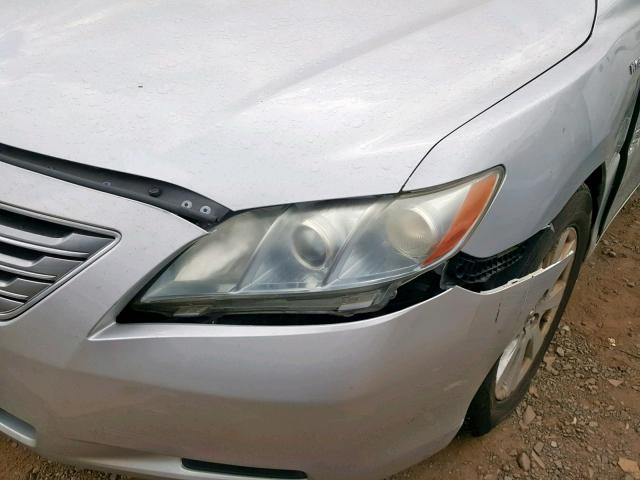 JTNBB46K073006937 - 2007 TOYOTA CAMRY NEW SILVER photo 9