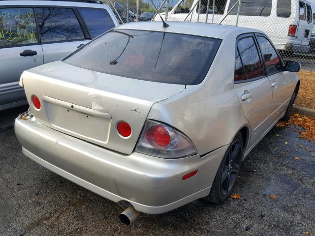 JTHBD182210008741 - 2001 LEXUS IS 300 SILVER photo 4