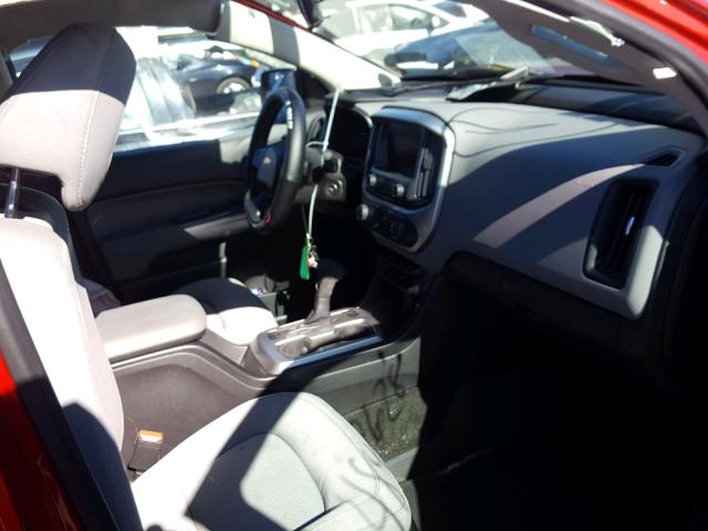 1GCGSCE39G1372311 - 2016 CHEVROLET COLORADO L RED photo 5