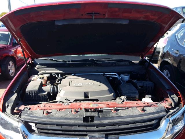 1GCGSCE39G1372311 - 2016 CHEVROLET COLORADO L RED photo 7
