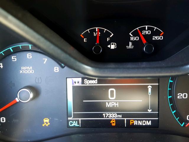 1GCGSCE39G1372311 - 2016 CHEVROLET COLORADO L RED photo 8