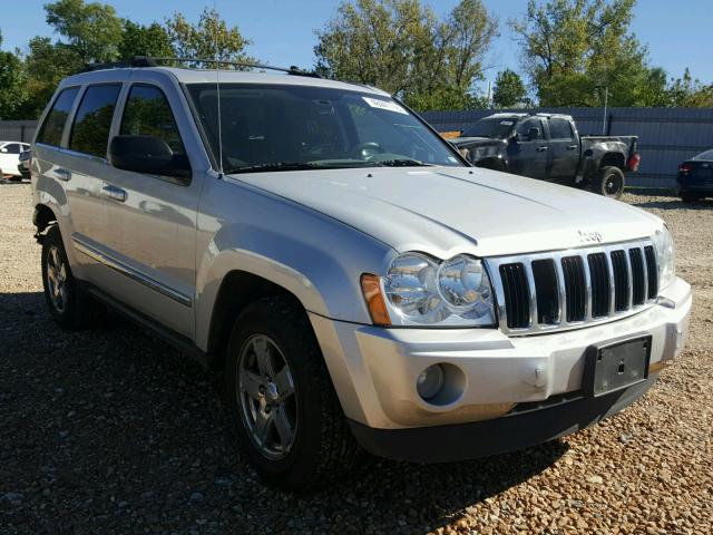 1J4HR58N46C348116 - 2006 JEEP GRAND CHER SILVER photo 1