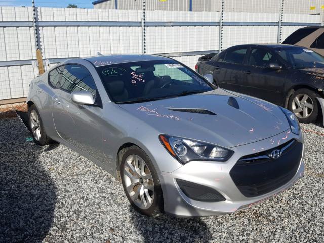 KMHHT6KDXDU103529 - 2013 HYUNDAI GENESIS CO SILVER photo 1