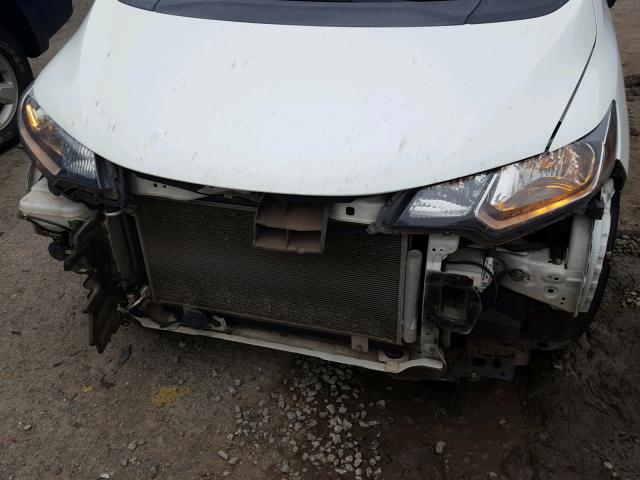 3HGGK5H87FM711878 - 2015 HONDA FIT EX WHITE photo 9