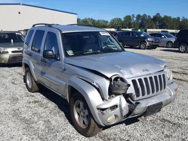 1J4GK58K54W127917 - 2004 JEEP LIBERTY LI SILVER photo 1