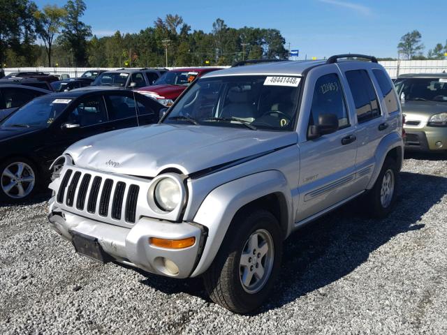 1J4GK58K54W127917 - 2004 JEEP LIBERTY LI SILVER photo 2