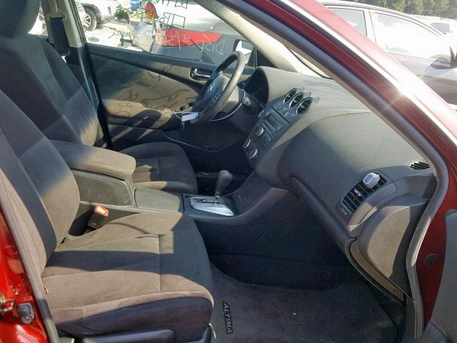 1N4AL2AP2AN468471 - 2010 NISSAN ALTIMA BAS BURGUNDY photo 5