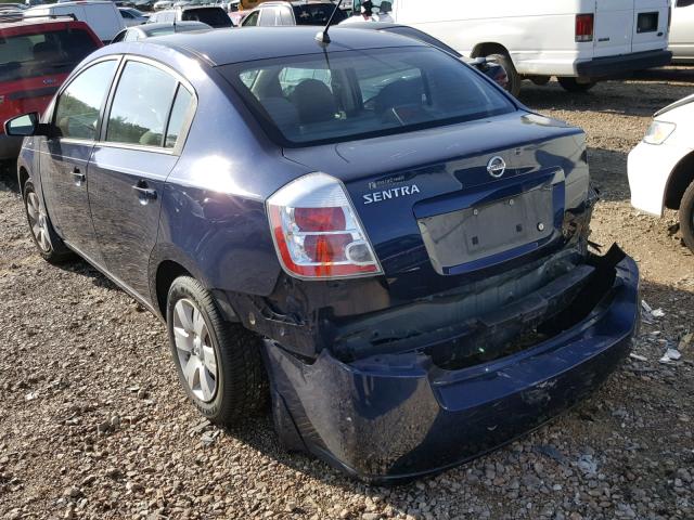 3N1AB61E19L657694 - 2009 NISSAN SENTRA 2.0 BLUE photo 3