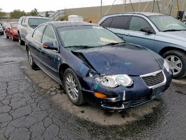 2C3AE76K03H535261 - 2003 CHRYSLER 300M SPECI BLUE photo 1