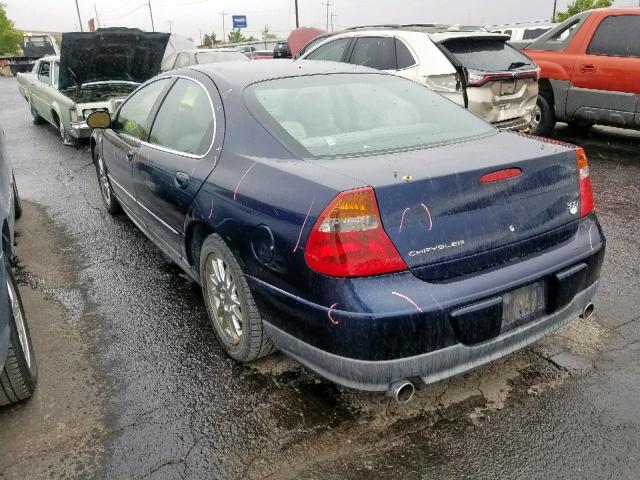 2C3AE76K03H535261 - 2003 CHRYSLER 300M SPECI BLUE photo 3